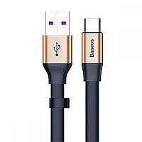 USB Baseus CATMBJ Type-C 40W 0.23m Цвет Золотисто-Синий, BV3 d