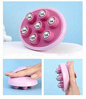 Масажер ручний, для косметологічних цілей, антицелюлітний рук, ніг для схуднення. Cellulite Massage. Синій