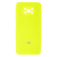 Чехол Full Case with frame для Xiaomi Poco X3 / X3 Pro Цвет 40, Shiny green g