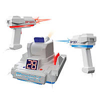 Игровой набор для лазерных боев - ПРОЕКТОР LASER X ANIMATED Laser X 52608 (2 игр. бластера, 3 слайда-цели),