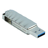 USB флеш-наувач Borofone BUD3 USB3.0 Type C 128GB Колір Сталевий g