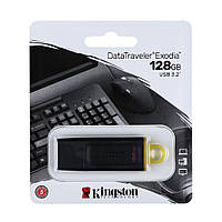 USB Flash Drive 3.2 Kingston DT Exodia 128GB Цвет Черный желтый g