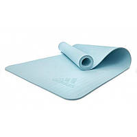 Коврик для йоги Premium Yoga Mat Adidas ADYG-10300BL, светло-голубой 176 х 61 х 0,5 см, Land of Toys