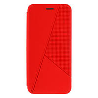 Чехол-книжка кожа Twist для Xiaomi Poco F3 Цвет 7, Red g