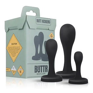 Набір анальних пробок BUTTR Butt Kickers Butt Plug Training Set