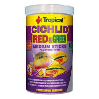 Корм для риб Tropical Cichlid Red&Green Medium Sticks в паличках 1 л (5900469637265)