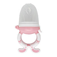 Ниблер для прикорма младенцев "Кролик" MGZ-0008(Pink) пищевой силикон Salex Ніблер для прикорму немовлят
