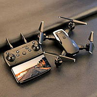 Квадрокоптер дрон с WIFI камерой YLS60 коптер на радиоуправлении в кейсе сумке Складной коптус автовозврат g