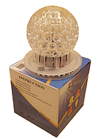 Светодиодная лампа на подставке шар RGB RHD-30 36 mp3 ДУ (RD-5024). диско лампа. ночник со светомузыкой g