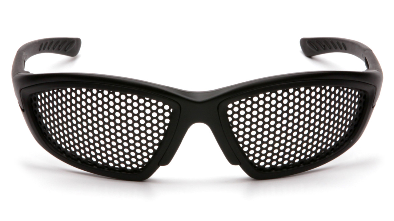 Защитные очки Pyramex Trifecta Perfo (black), сетчатые очки (перфорированые) - фото 2 - id-p2207655584