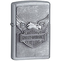 Зажигалка бензиновая Zippo Harley-Davidson Iron Eagle Emblem Street Chrome (20230) z118-2024