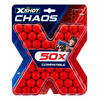 Игрушечное оружие Zuru X-Shot Набор шариков CHAOS (50 шт.) (36327Z) - Вища Якість та Гарантія!