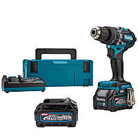 Аккумуляторная ударная дрель-шуруповерт Makita XGT 40 V MAX HP002GA201 (HP002GA201)