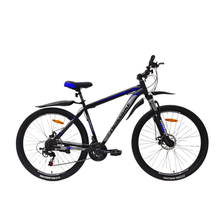 CrossBike Велосипед CrossBike Storm 2024 27.5" 15" Чорний-Синій, фото 1
