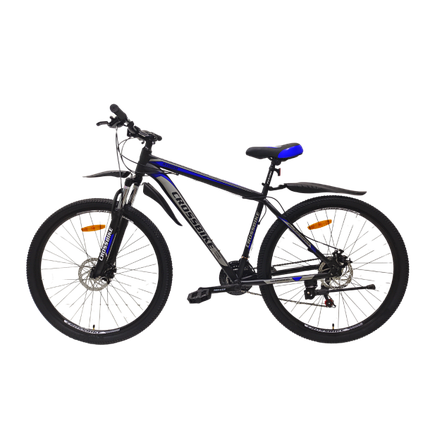 CrossBike Велосипед CrossBike Storm 2024 27.5" 15" Чорний-Синій, фото 3
