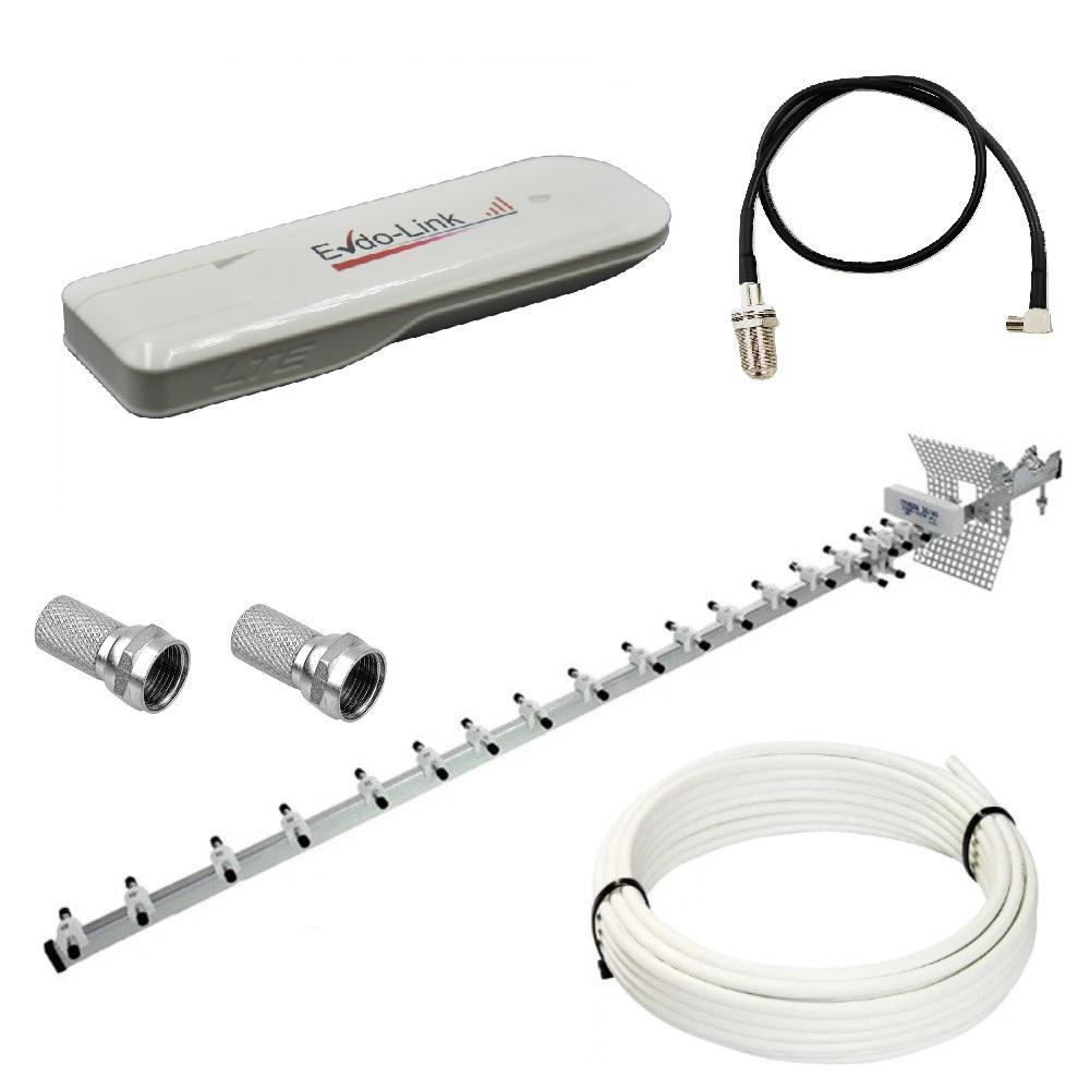 Комплект 3G Модем Evdo-Link el3277 зі спрямованою антеною RNet Стріла-2 20 дБі, фото 1