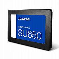 SSD Диск ADATA Ultimate SU650 960GB 2.5" SATA III 3D TLC (ASU650SS-960GT-R) Характеристика Черный d