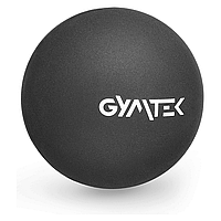 Массажный мяч Gymtek 63 мм силиконовый черный g