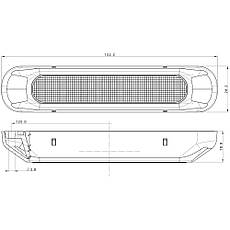 Ліхтар протитуманний Fristom FT-332 LED, фото 2