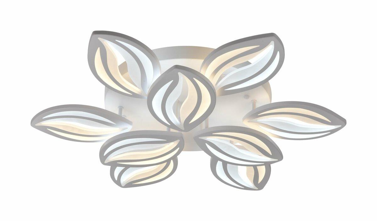 Люстра світлодіодна акрилова Sirius 6249 WT 92W