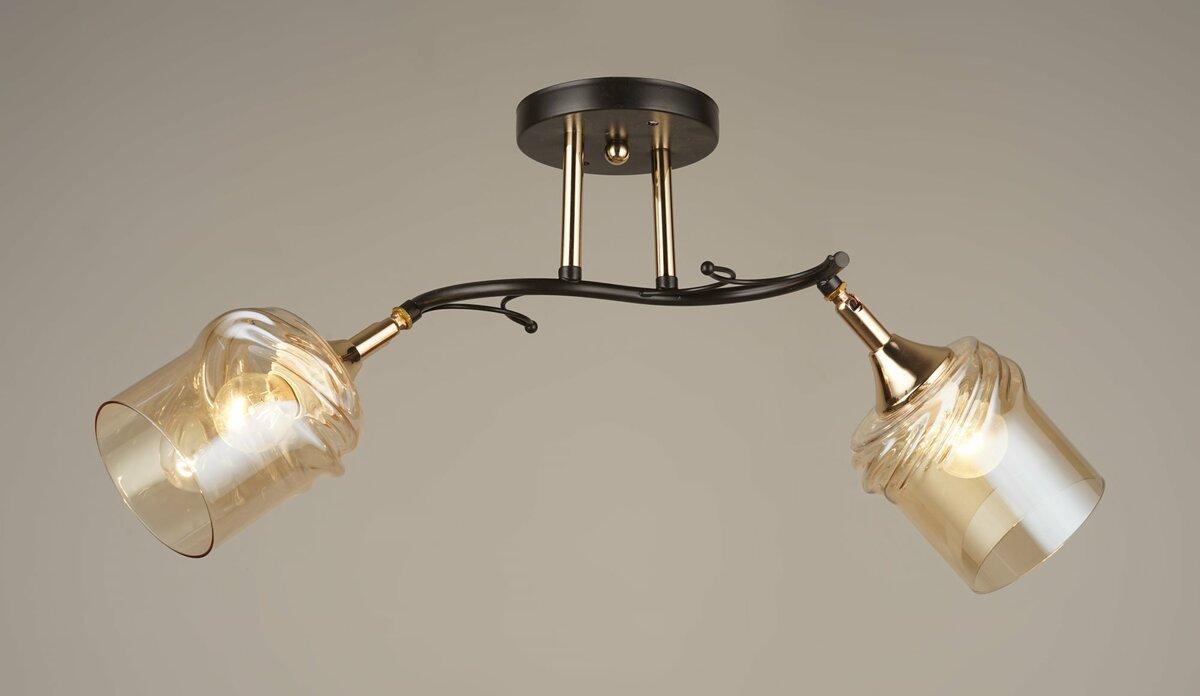 Люстра декоративна Sirius B N4478/2 COFFEE+FGD