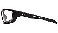 Окуляри захисні Venture Gear Tactical Howitzer Black (clear) Anti-Fog, прозорі в чорній оправі, фото 4
