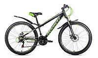 Велосипед спортивный 26 Avanti Premier 13 черно-зеленый