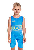 Трико Berserk Sport Wrestler UKR 158 см blue (SI1581B) z118-2024