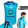 Гермомішок TSUNAMI Dry Pack 20 л водозахисний Sky Blue (P-5905973400022), фото 8