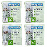 Детские одноразовые подгузники Babylove Premium 2 mini (3-6) кг 168 шт z118-2024