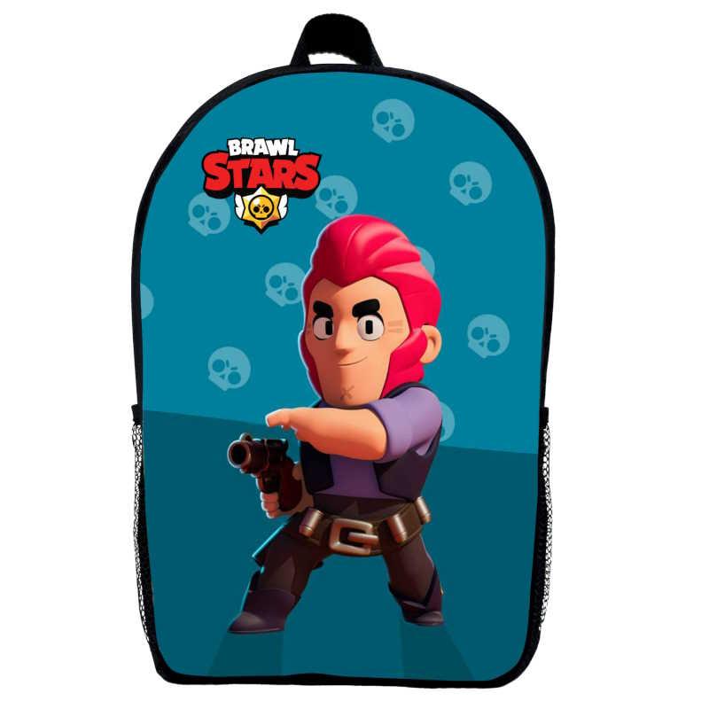 Рюкзак Бравл Старс Кольт дитячий (Gear bag Brawl Stars mini 07) чорний, 29 х 21 х 9 см, фото 1