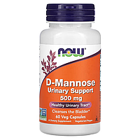 Д-Маноза Поддержка Мочевой Системы D-Mannose Urinary Support 500мг – 60 вег.капсул