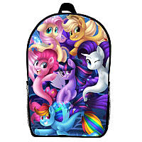 Рюкзак Мой маленький пони детский (Gear bag My little pony mini 03) черный, 29 х 21 х 9 см