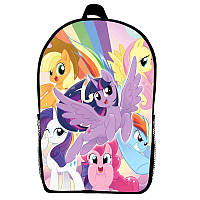 Рюкзак Мой маленький пони детский (Gear bag My little pony mini 07) черный, 29 х 21 х 9 см