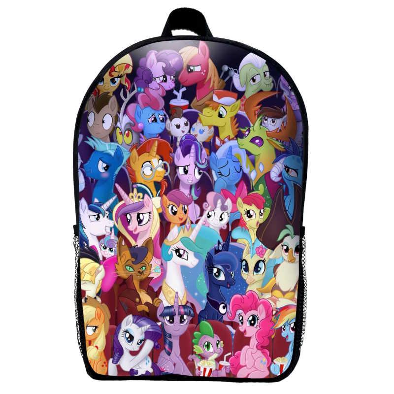 Рюкзак Мій маленький поні дитячий (Gear bag My little pony mini 010) чорний, 29 х 21 х 9 см, фото 1