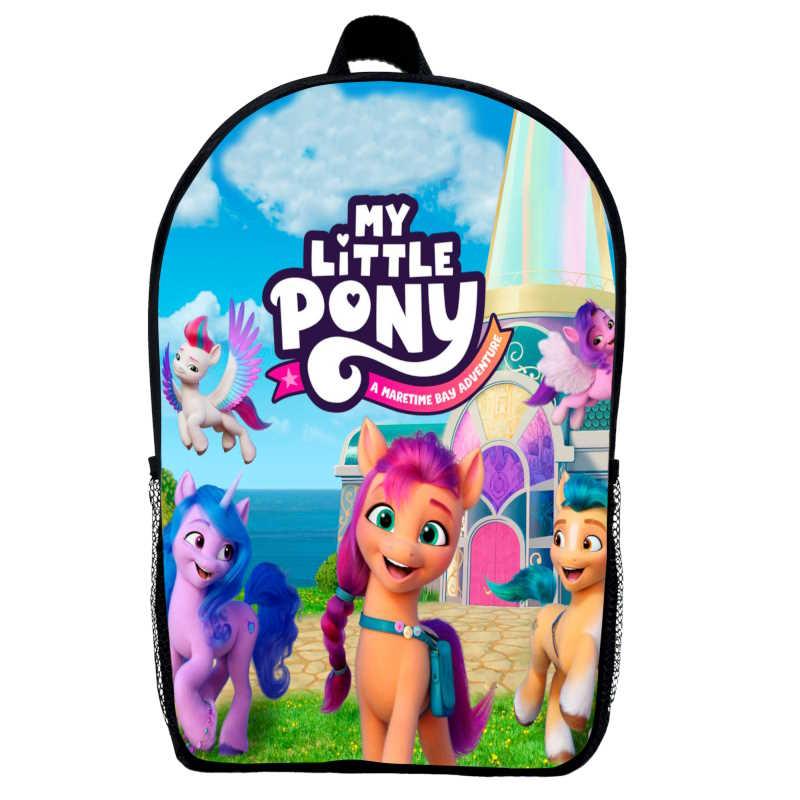 Рюкзак Мій маленький поні дитячий (Gear bag My little pony mini 012) чорний, 29 х 21 х 9 см, фото 1