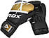 Боксерські рукавиці RDX F7 Ego Black Golden 16 унцій (капа у комплекті), фото 5