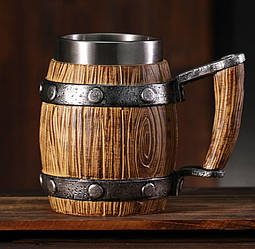 Кухоль Вікінг із полістоуну 550 мл.