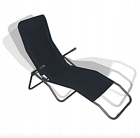 Кресло-шезлонг Jumi раскладной черный g