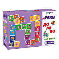 Дитяча розвивальна гра Доміно «Тварини» ME5032-22, 28 карток Ама