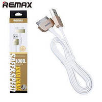USB кабель King Kong iPhone 4/4s 30pin 1м white Remax 300304 g