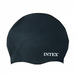 Intex 55991-grey — Шапочка для плавання, від 8 років. Сіра