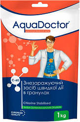 AquaDoctor C60-1 (Вага 1 кг) Швидкий (шоковий) Хлор у гранулах