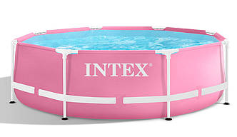 Intex 28290 (Діаметр 244 x Висота 76 см) Каркасний басейн Metal Frame Pool