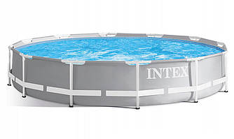 Intex 26710 (Діаметр 366 x Висота 76 см) Каркасний басейн Prism Frame Pool