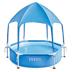 Intex 28209 (Діаметр 183 x Висота 38 см) Каркасний басейн Steel Pro Frame Pool