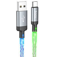 Дата кабель Hoco U112 Shine 2.4A USB to Type-C (1m) TRE