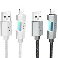 Дата кабель Hoco U123 Regent colorful 2.4A USB to Lightning (1.2m) TRE