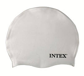Intex 55991-white — Шапочка для плавання, від 8 років. Біла