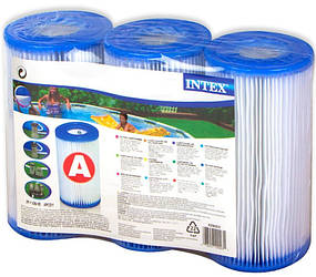 Intex 29003 (Діаметр 10,9 x Висота 20,2 см) 3 картриджі тип "А" для фільтра